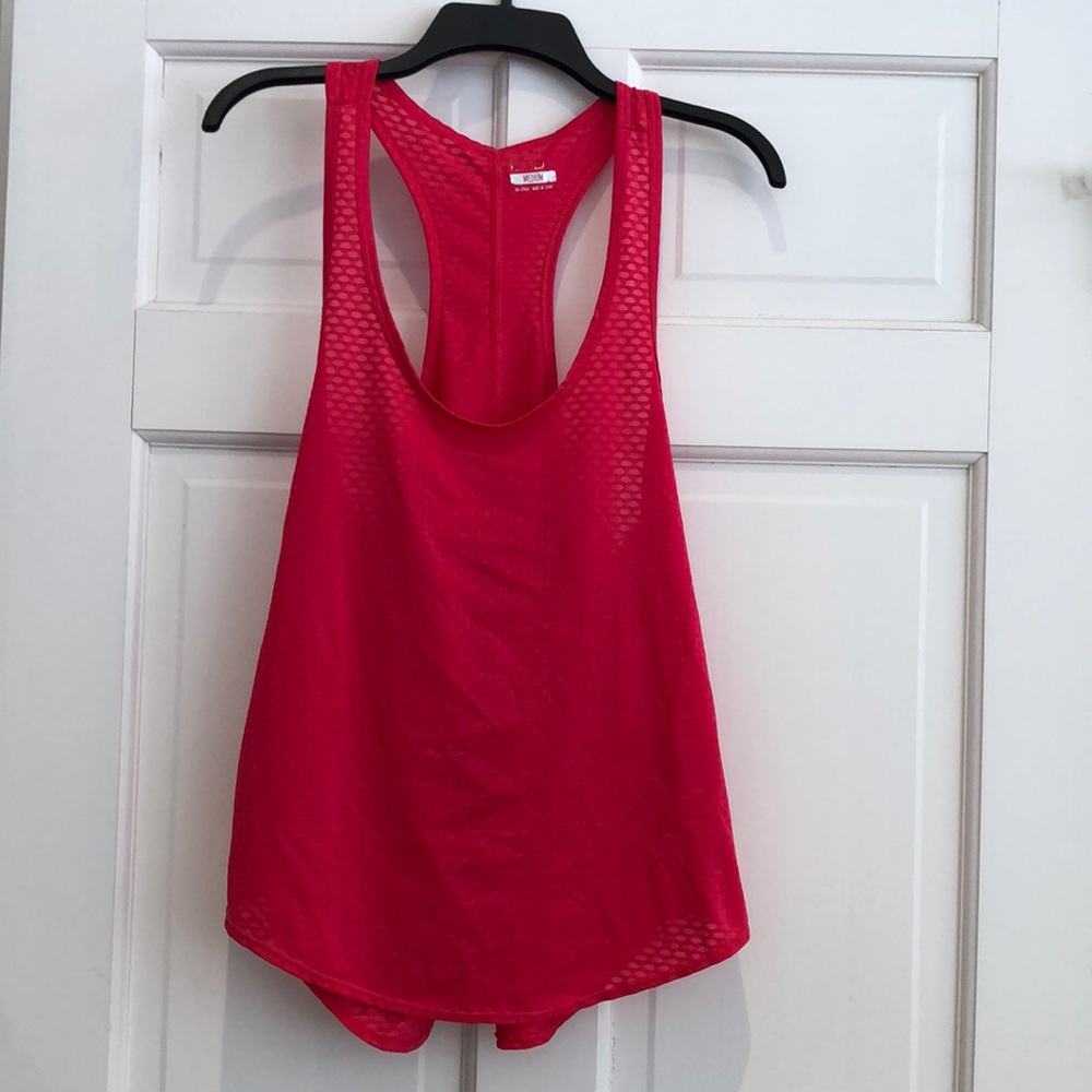 Cotton On Body Size Medium Pink Workout Tank Top